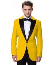 Black and Yellow Suit - AlbertoNardoniStore