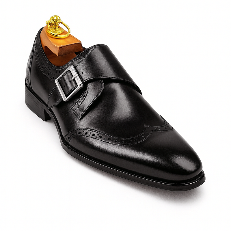Carrucci Burnished Wingtip KS099-710