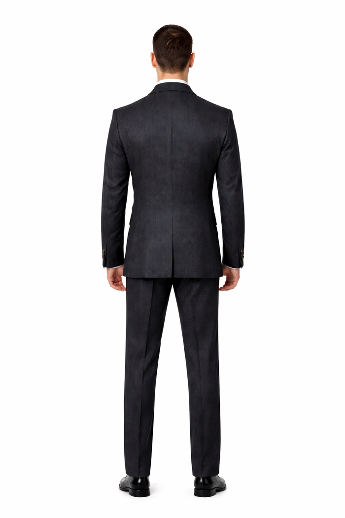 Black Safari Walking Suit for Men â€“ Rossiman Utility Jacket and Trousers Set