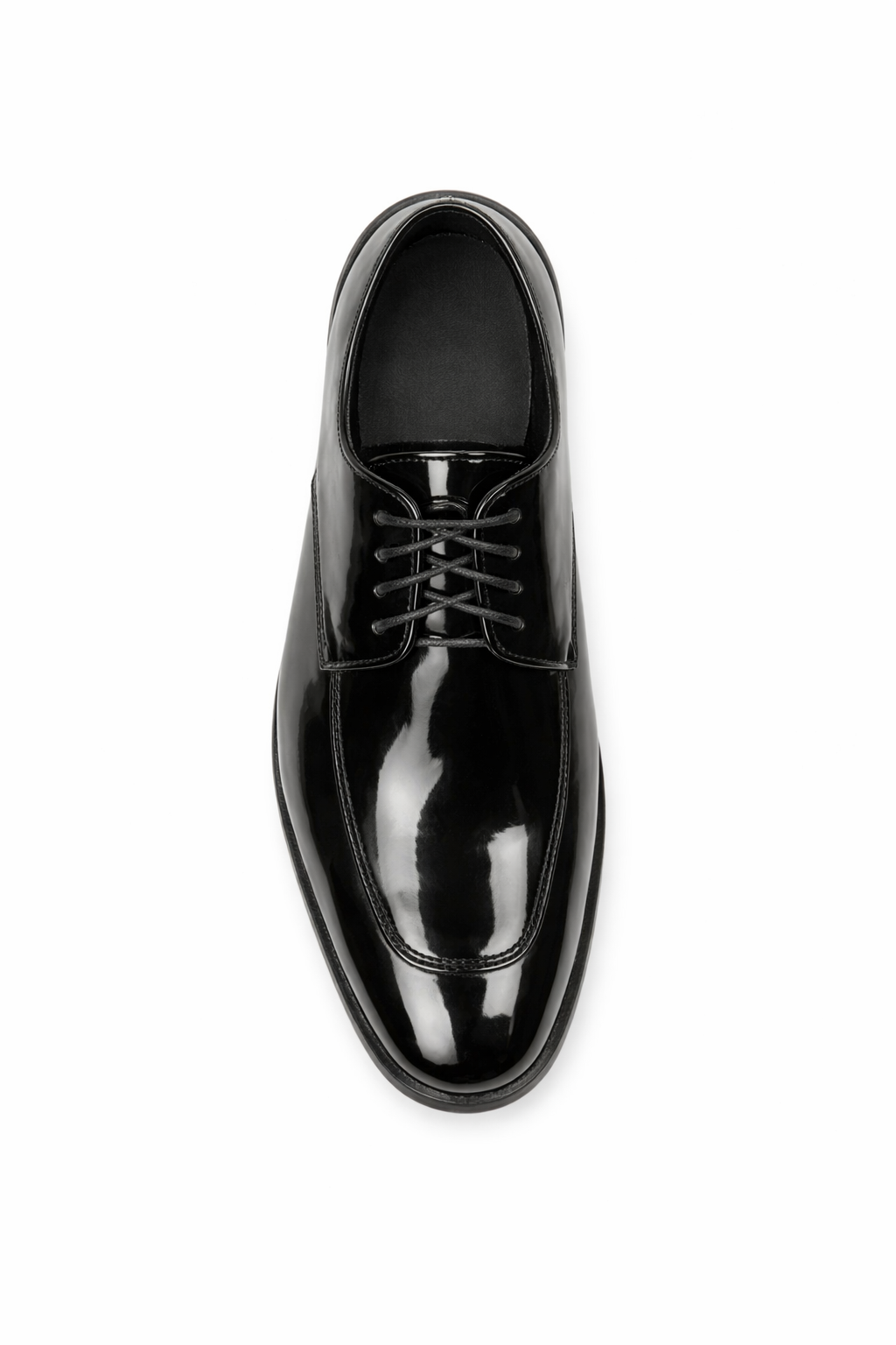 Black Shiny Dress Shoe
