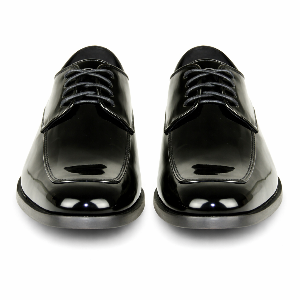 Black Shiny Dress Shoe