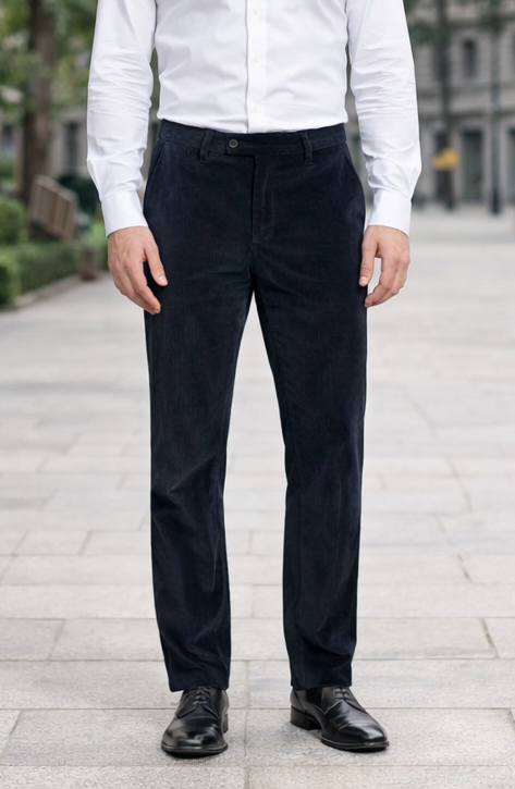Black Velvet Pants