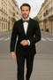 Statement Men's 3 Piece 100% Wool Modern Fit Suit - Subtle Textured