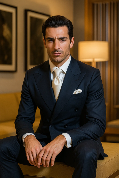 Suits With Baggy Pleated Pants 