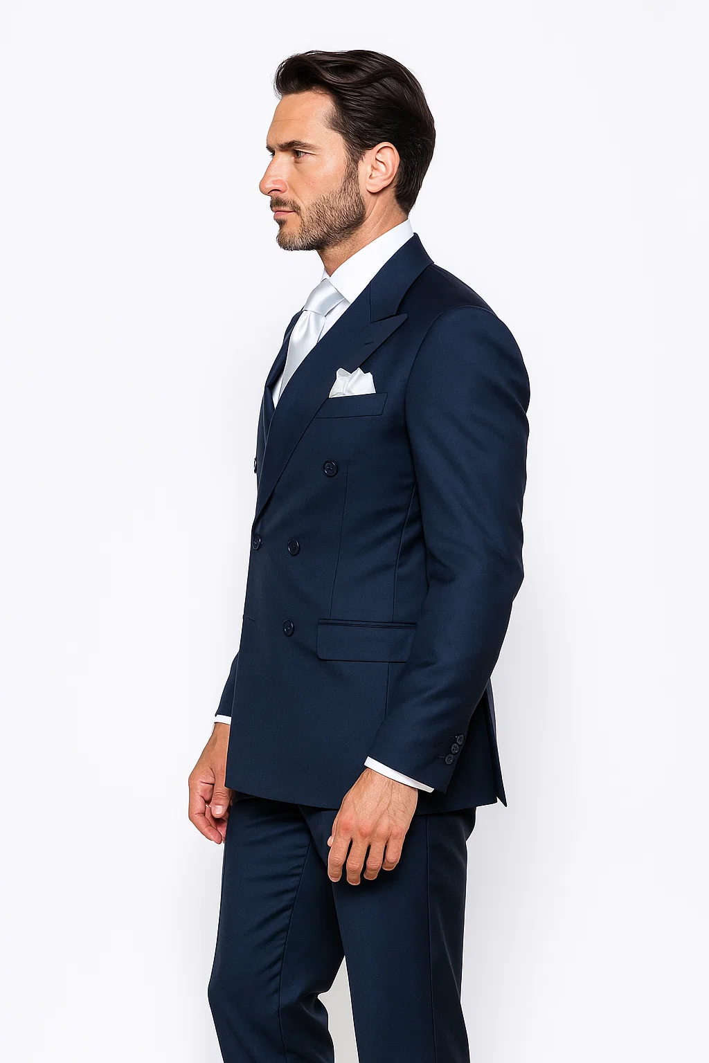 Suits With Baggy Pleated Pants 