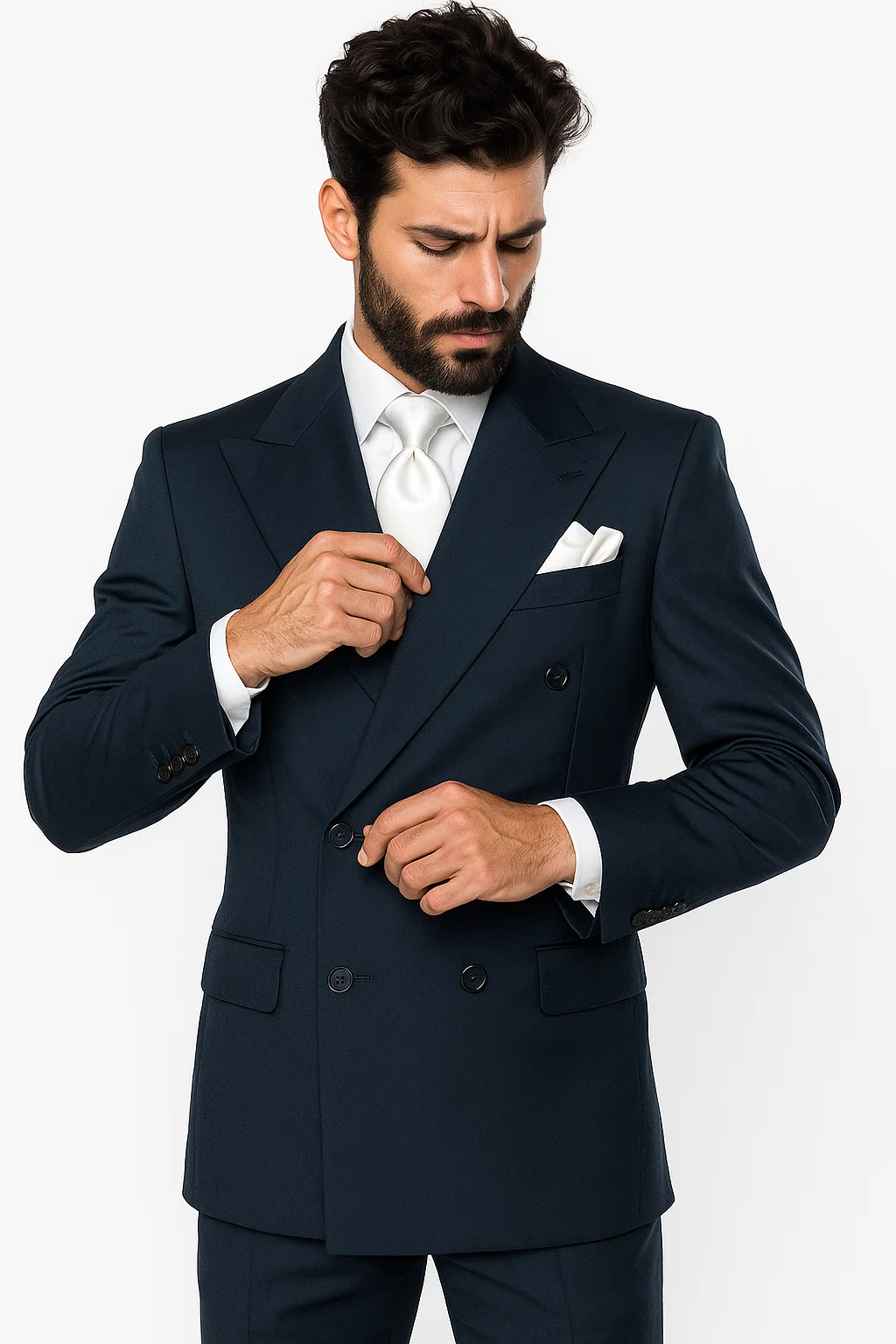 Suits With Baggy Pleated Pants 