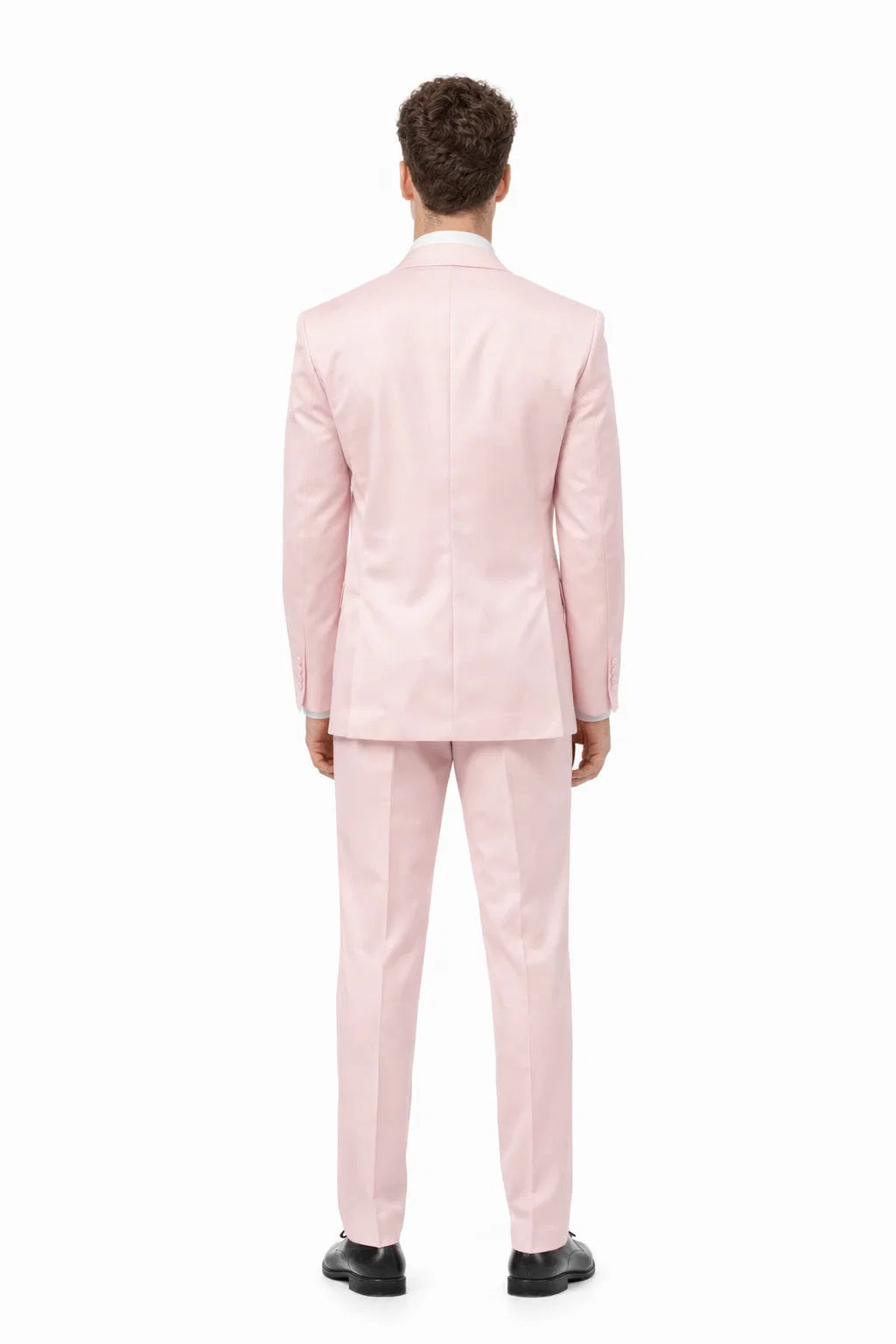 Blush Suit - Pink Tuxedo Suit - Prom Wedding Tuxedo Vested Suit