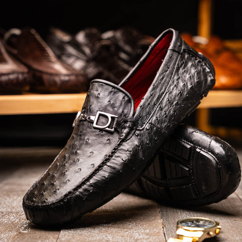 Marco_Di_Milano Bolonia Black Leather Oxford