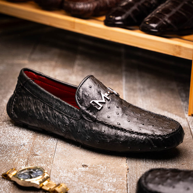 Marco_Di_Milano Bolonia Black Leather Oxford