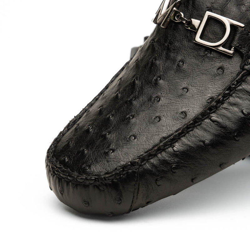 Marco_Di_Milano Bolonia Black Leather Oxford