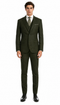 Bradford Hunter Green Slim Fit 3 Piece Tweed Suit