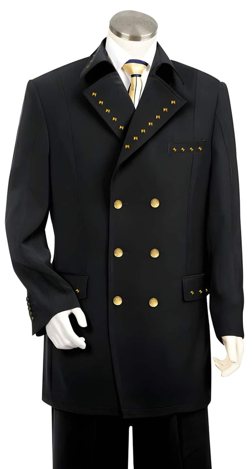 Mens  Black Coat