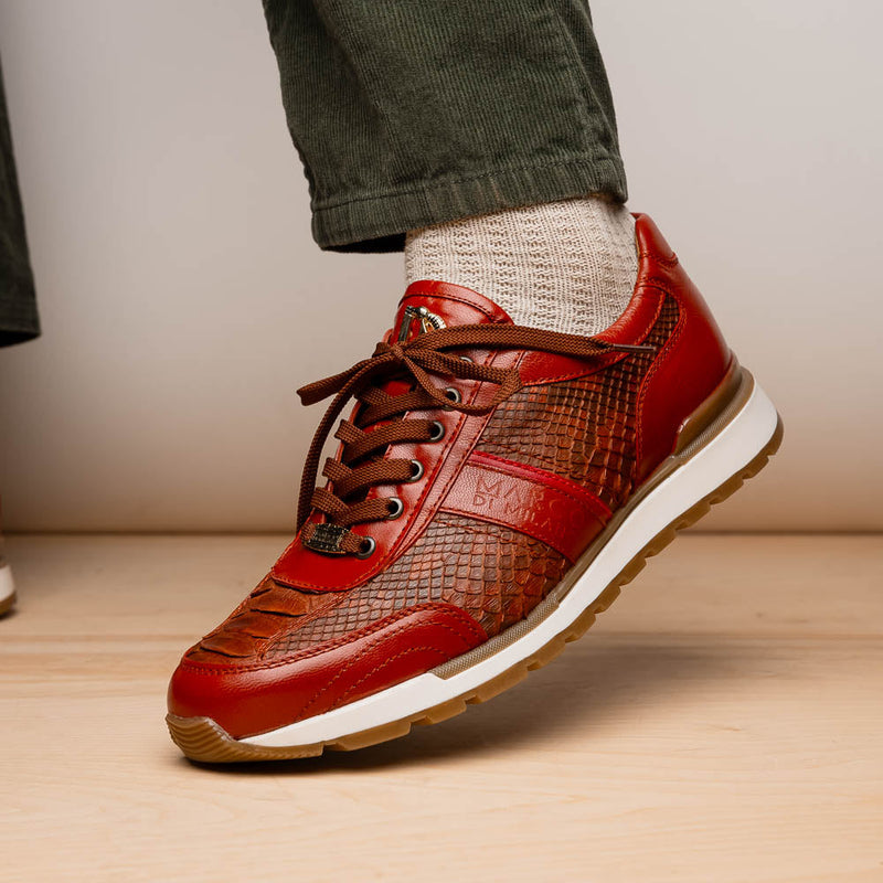 Marco Di Milano Brescia: Antique Cognac Leather Dress Shoe