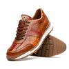 Marco Di Milano Brescia Python & Calfskin Sneakers Honey