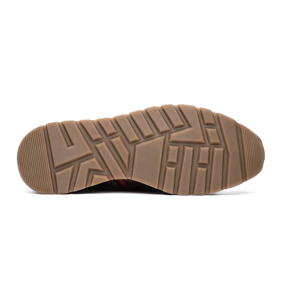 Marco Di Milano Brescia Python & Calfskin Sneakers Cognac