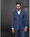 Bright Blue Suits - AlbertoNardoniStore