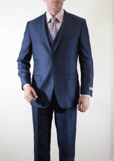 Bright Blue Suits - AlbertoNardoniStore