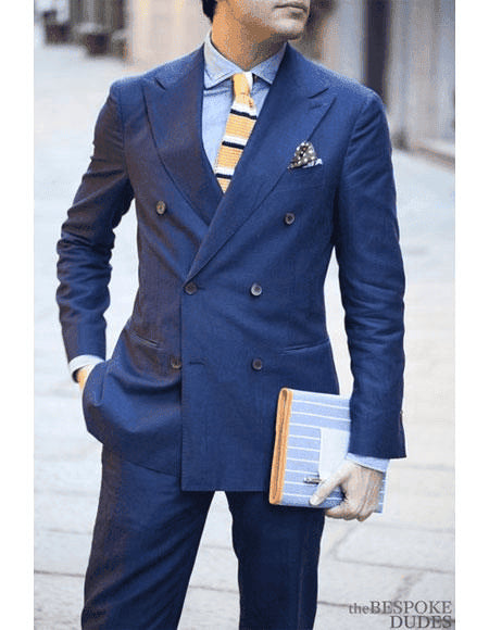 Bright Blue Suits - AlbertoNardoniStore