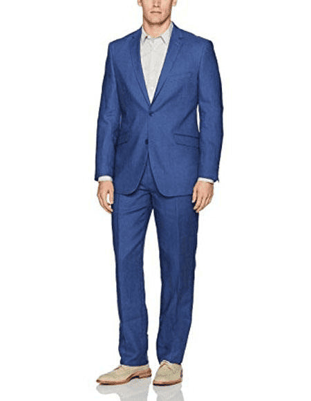 Bright Blue Suits - AlbertoNardoniStore