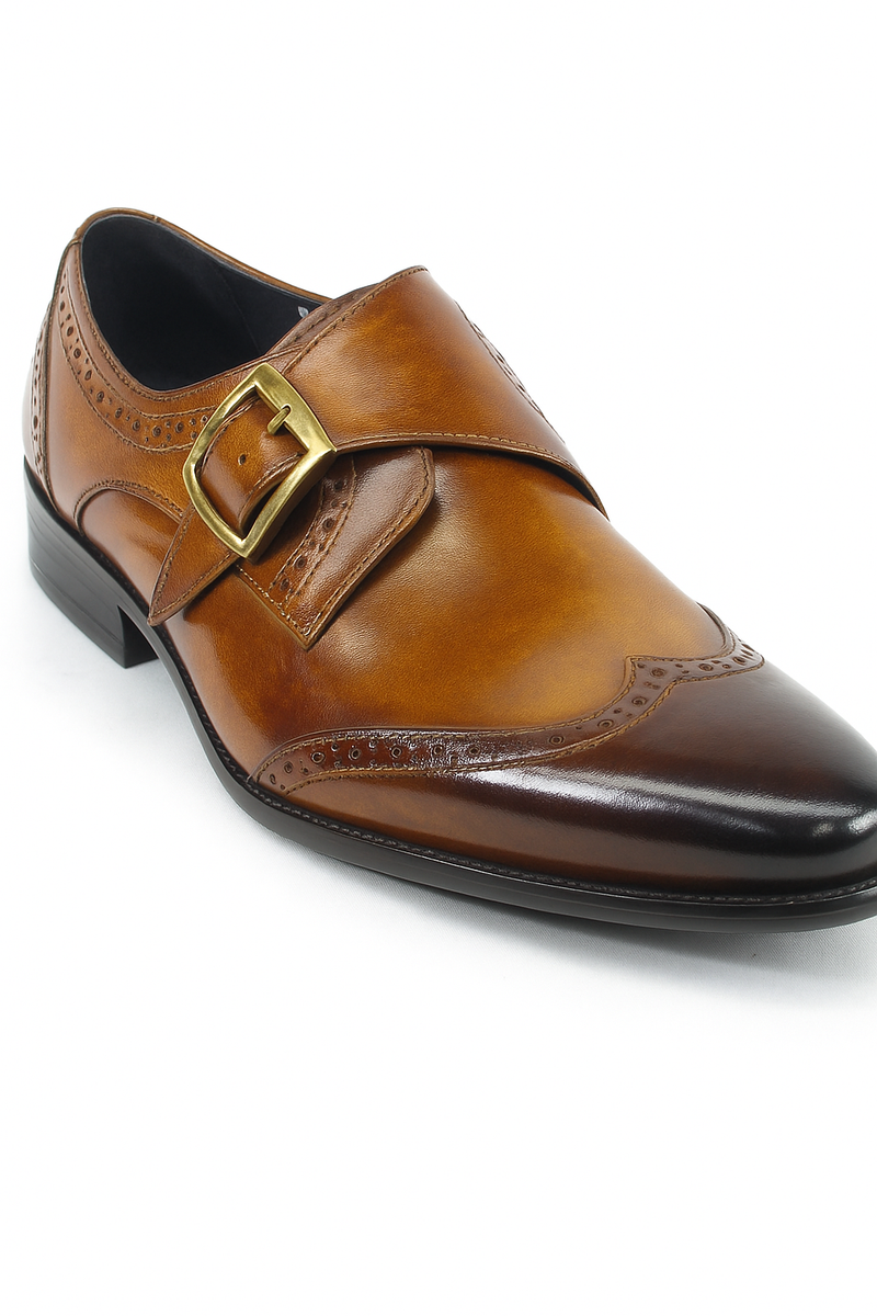 Carrucci Burnished Wingtip KS099-710