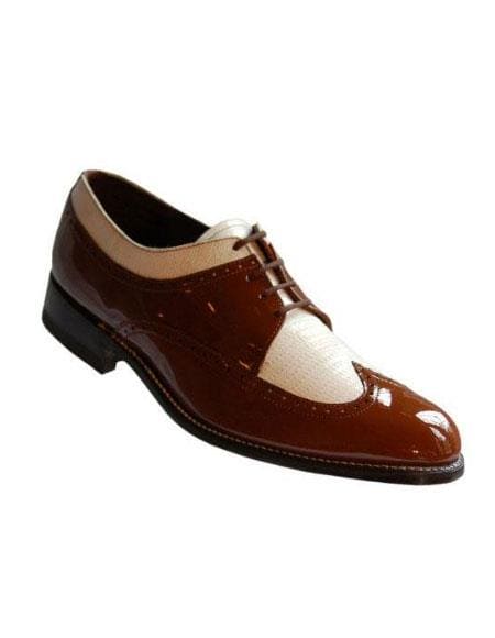 Brown Groomsmen Shoes - AlbertoNardoniStore