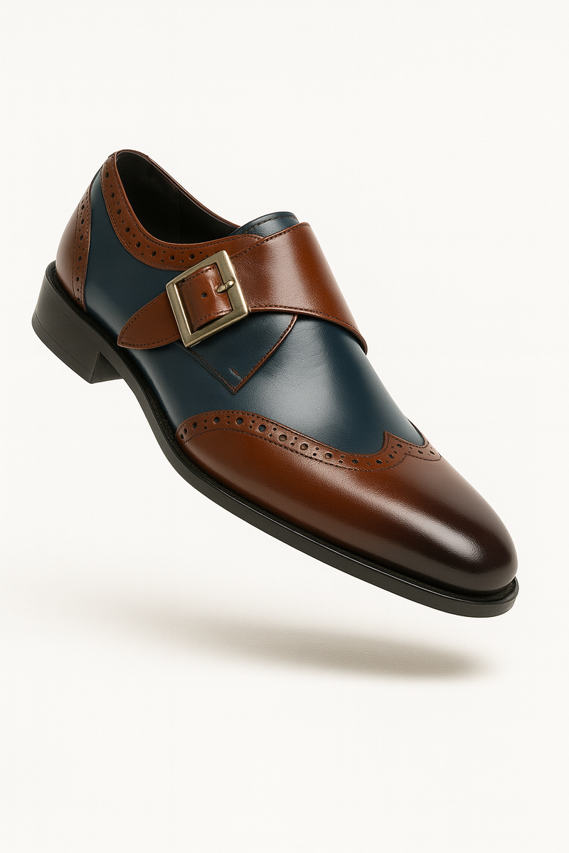 Carrucci Burnished Wingtip KS099-710