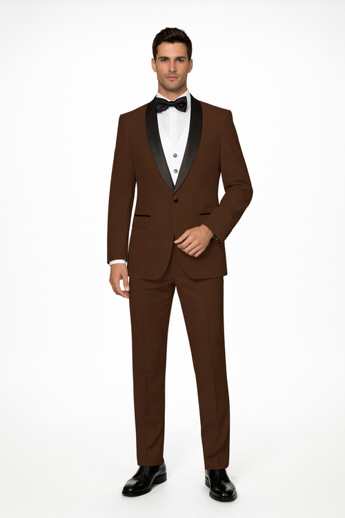 Brown Wedding Suit - Brown Wedding tuxedo