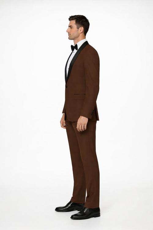 Brown Wedding Suit - Brown Wedding tuxedo