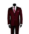 Retro Paris Suits Retro Paris Retro Mens Burgundy Suits - AlbertoNardoniStore