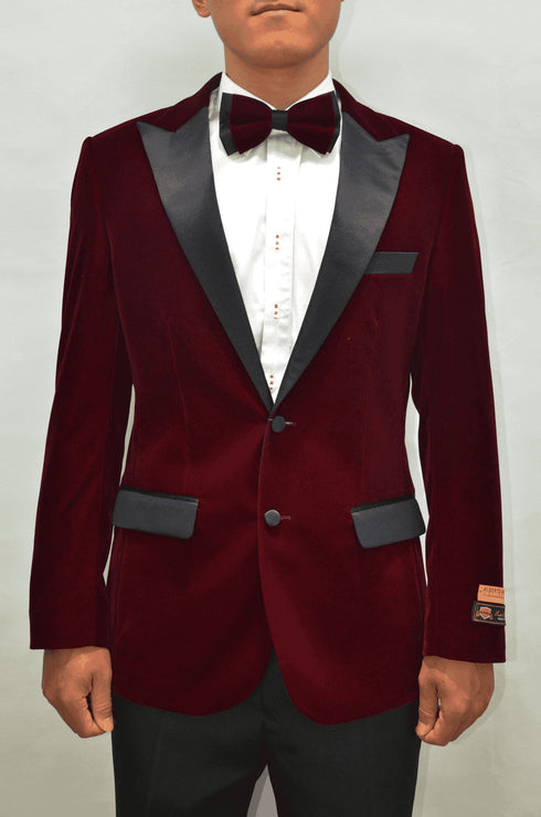 Mens Velvet Blazer Velvet Jacket Burgundy Velvet Suit Alberto Nardoni