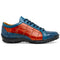 Marco Di Milano Cairo Alligator Sneakers Blue