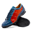 Marco Di Milano Cairo Alligator Sneakers Blue