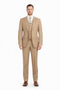 Camel Color Suit - Khaki Color Mens 2 Button Suit Modern Fit Suit - Bronze Color