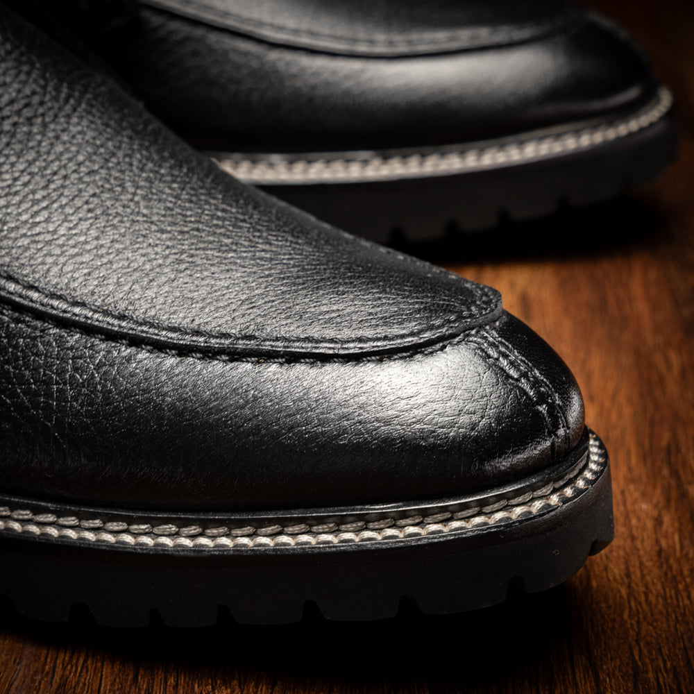 Zelli Campo High Deerskin Chukka Boot Black (48-595-BLK)