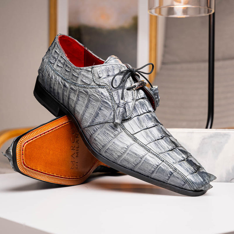 Marco Di Milano Cancun Gray Leather Loafer