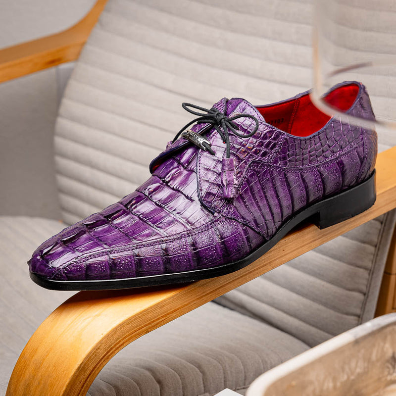 Marco Di Milano Cancun Purple Suede Loafers