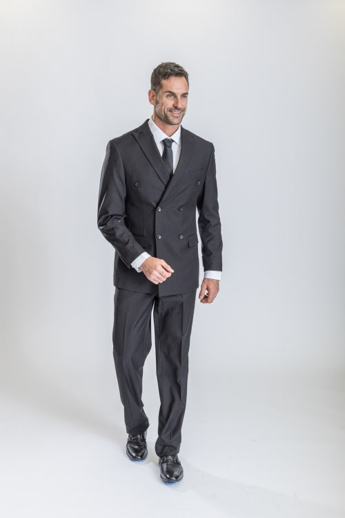 Black Caravelli Suit - Designer Caravelli Jacket and Pants