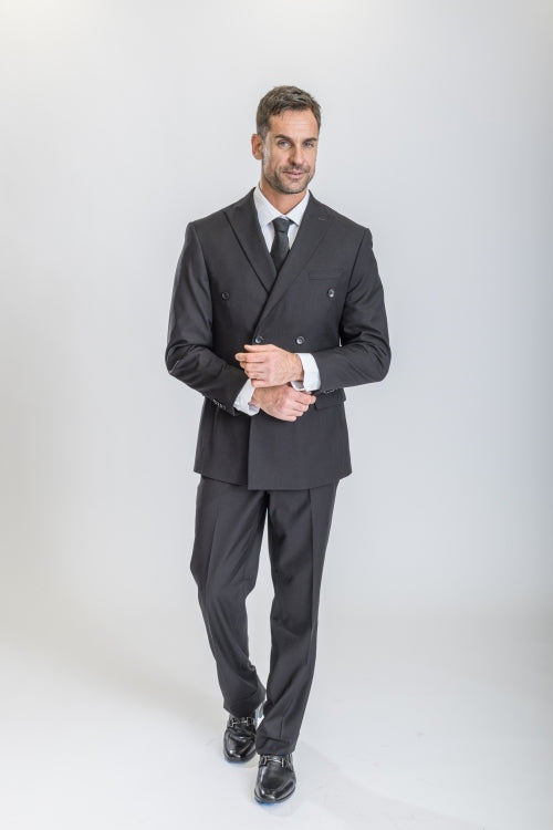 Black Caravelli Suit - Designer Caravelli Jacket and Pants