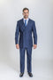 Midnight Blue Caravelli Suit - Designer Caravelli Jacket and Pants