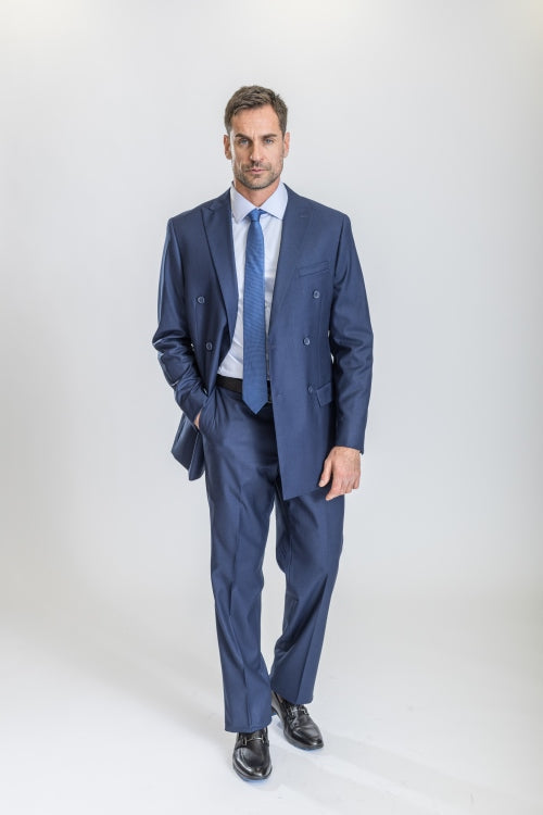 Midnight Blue Caravelli Suit - Designer Caravelli Jacket and Pants