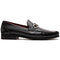 Marco Di Milano Cassarano Men's Calfskin Leather Loafers Black