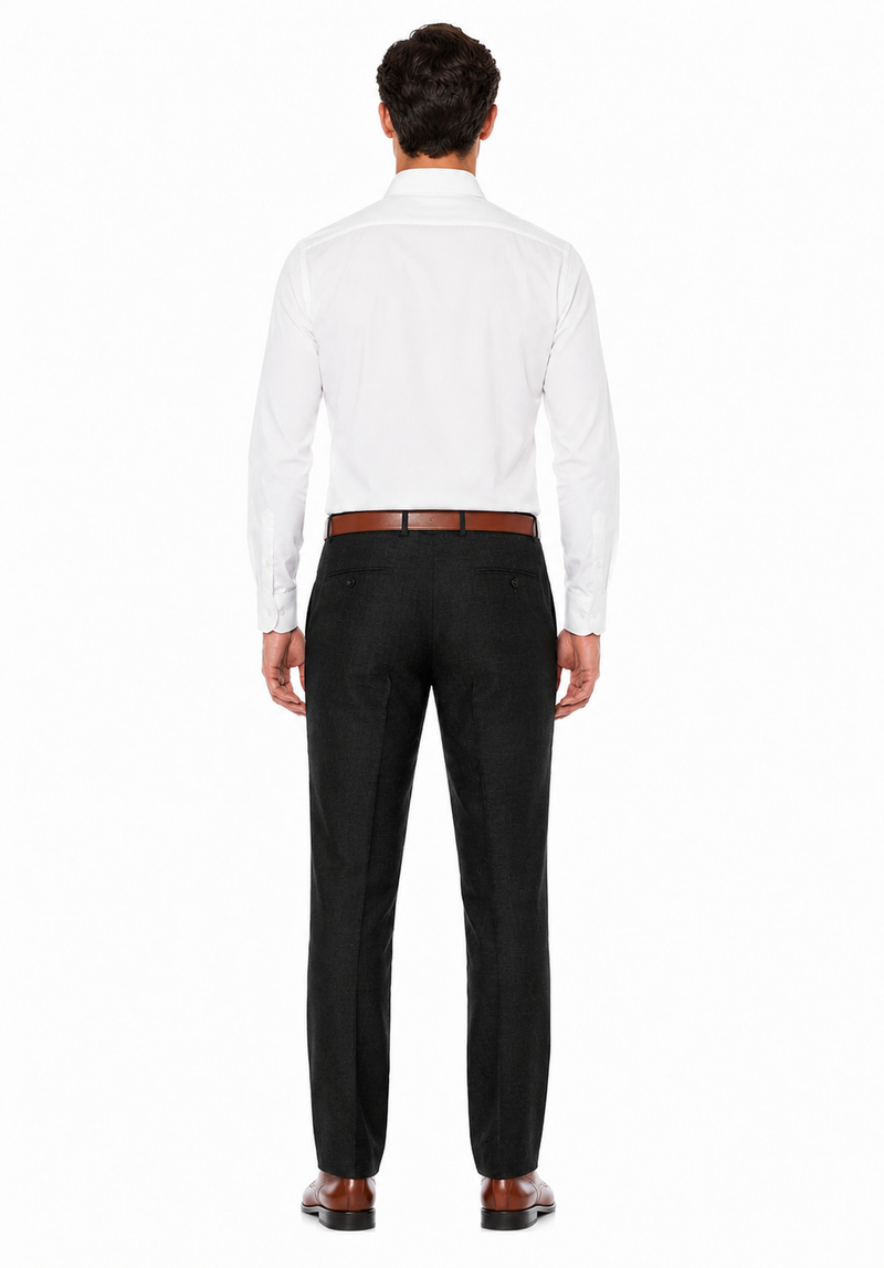 Casual Linen Suit Pants for Men – Breathable Beach Wedding Summer Trousers