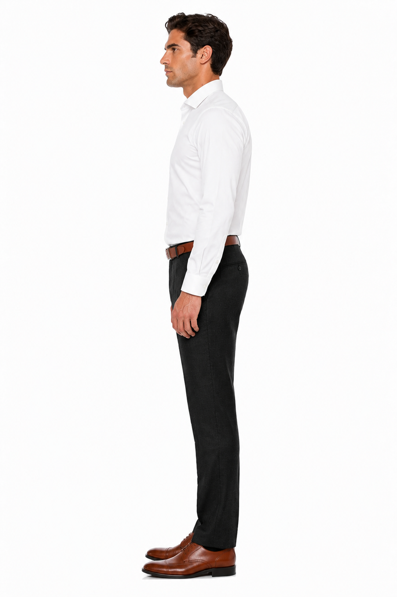 Casual Linen Suit Pants for Men – Breathable Beach Wedding Summer Trousers