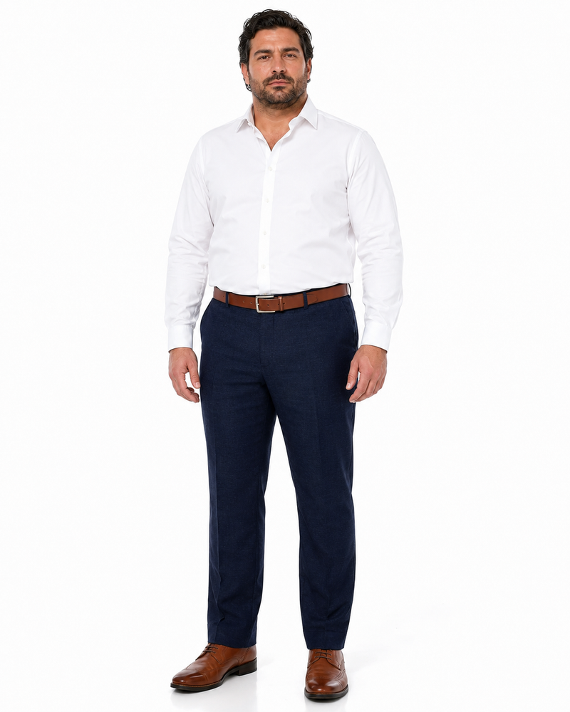 Casual Linen Suit Pants for Men – Breathable Beach Wedding Summer Trousers