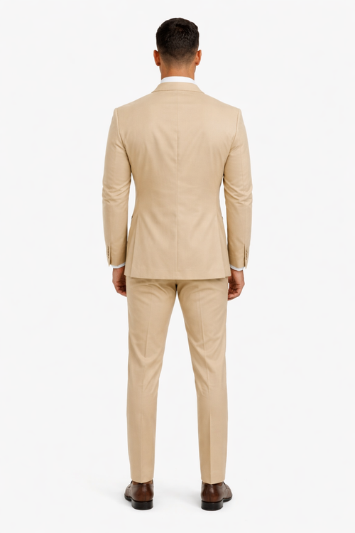 Champagne Groomsmen Suits