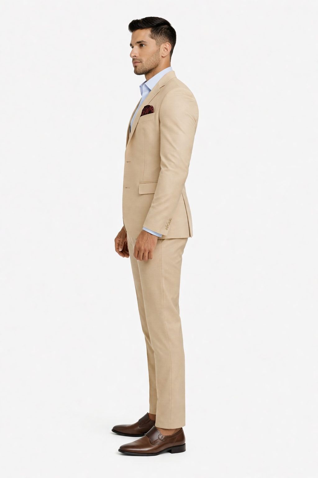 Champagne Groomsmen Suits