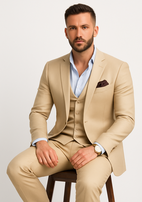 champagne-groomsmen-suits