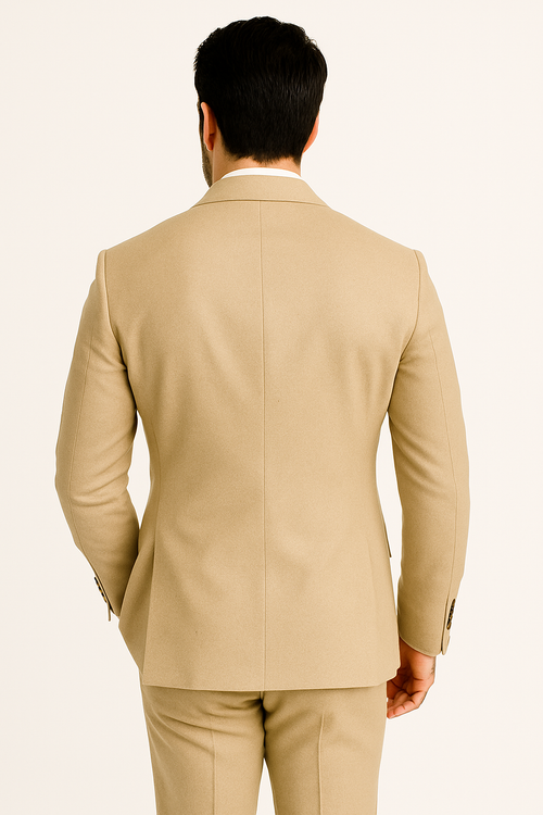 Champagne Groomsmen Suits