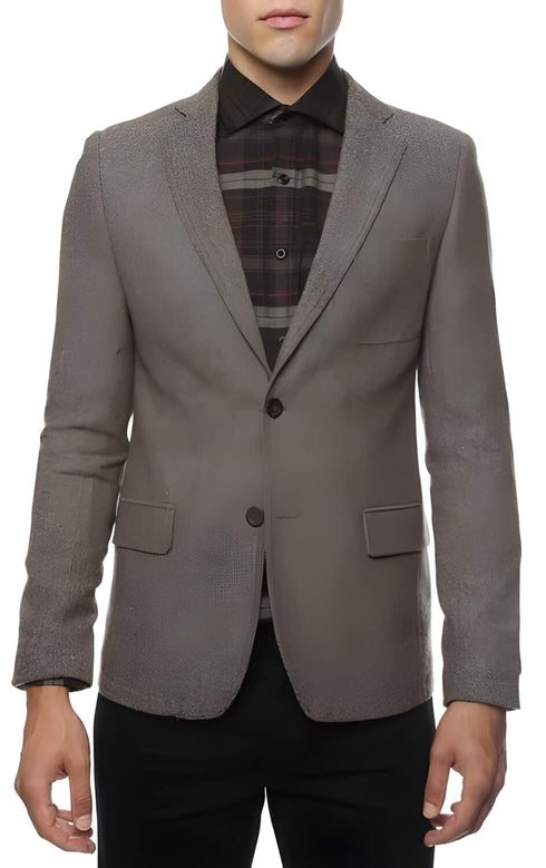 Cheap Clearance Sale Prom Tweed Houndstooth Patterned Sportcoat Sport Coat Coco Chocolate Brown Herringbone Tweed Jacket Mens Houndstooth Blazers Extra Slim Fit Suit