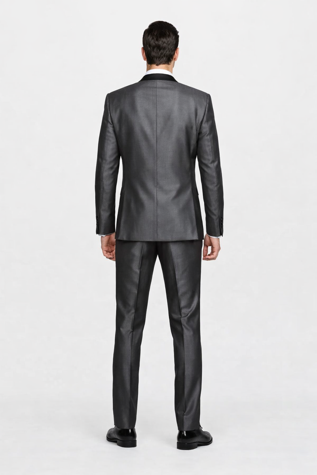 Dark Grey Groomsmen suits Groomsmen Suits With Shirt and Tie Package